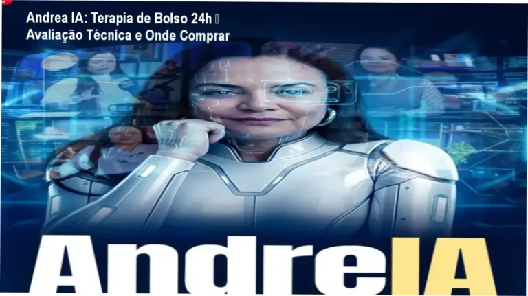 Tela do aplicativo Andrea IA mostrando conversa de suporte emocional