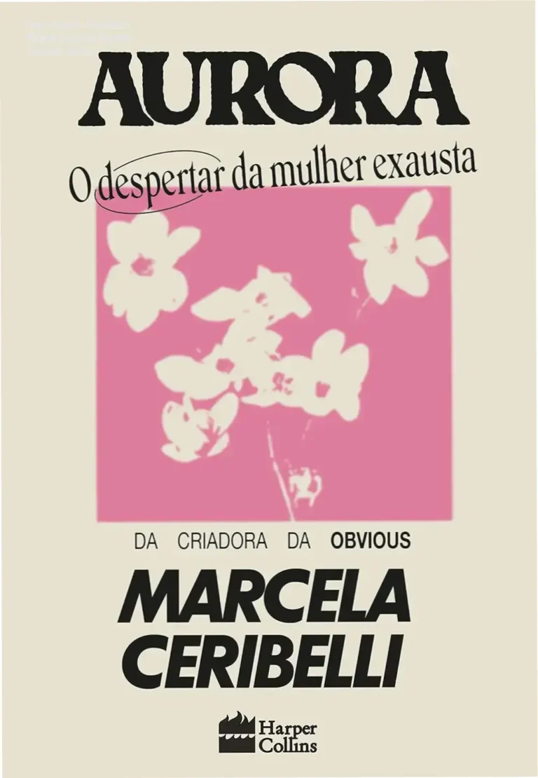 Capa do livro Aurora da autora Marcela Ceribelli, simbolizando o despertar feminino