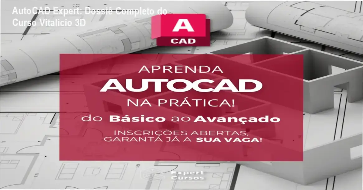 AutoCAD Expert bastidores funcionamento visão interna do curso online