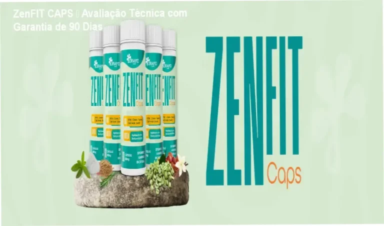 Frase destacando a avaliação técnica do ZenFIT CAPS por suplementos de emagrecimento