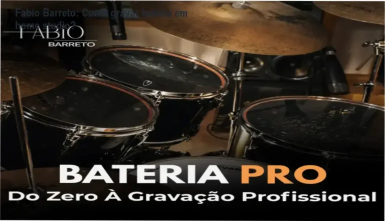 Bateria Pro Fabio Barreto bastidores e funcionamento interno do curso