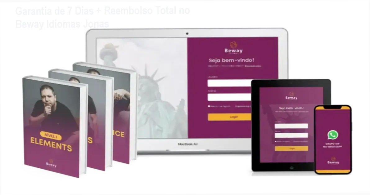 Beway 2.0 Idiomas Jonas - Garantia de 7 dias e reembolso rápido