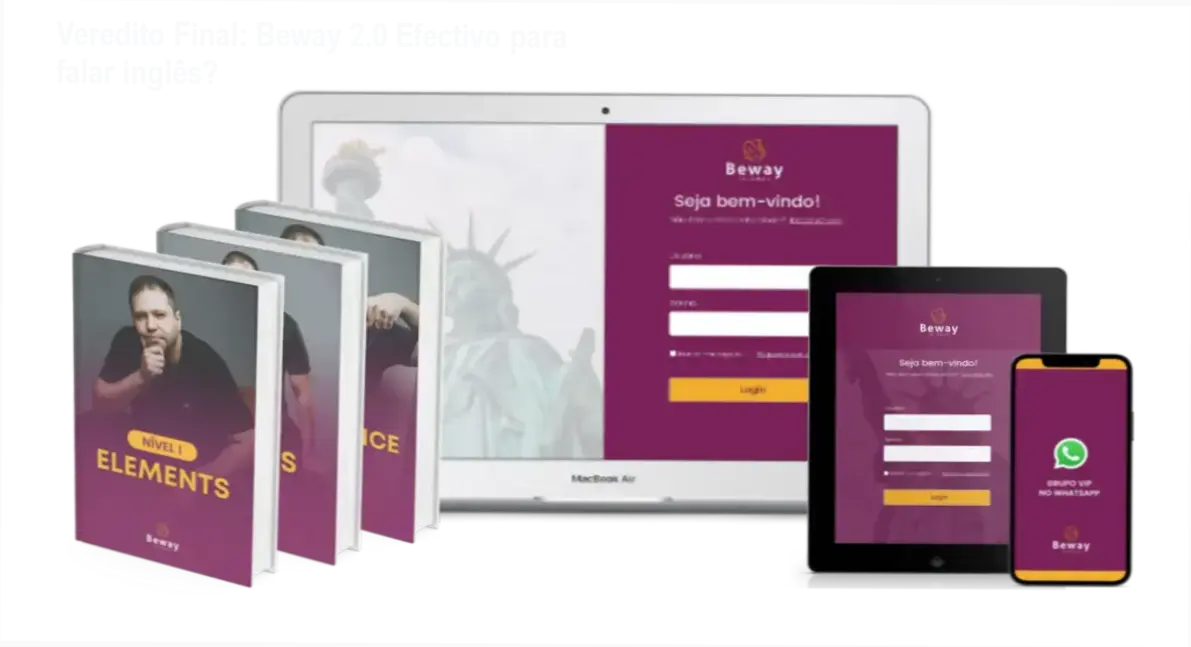 Aluno em desenvolvimento pessoal com Beway 2.0 explorando metodologia única de voz e metodologia de ensino inovadora