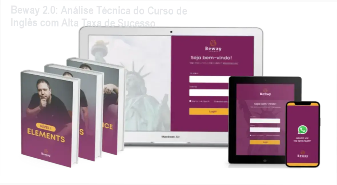 Beway 2.0: Aulas técnicas com methodo unique para fala real