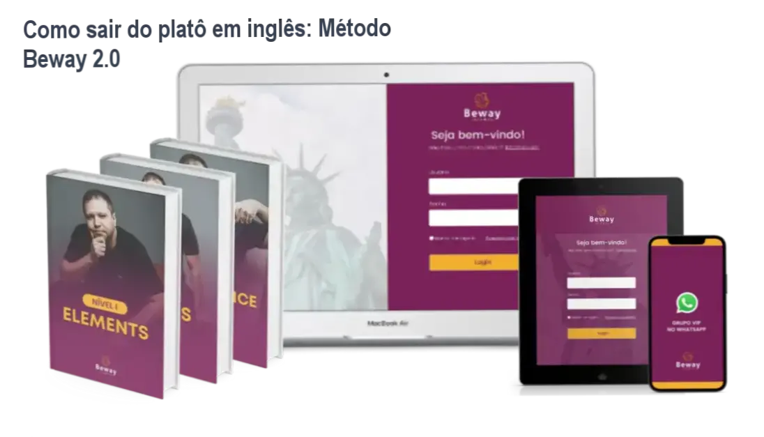 Estudante aplicando técnicas de shadowing no curso Beway 2.0