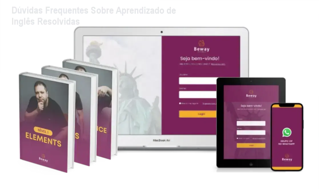 Guia prático da metodologia Beway 2.0 com elementos, vocabulário e conversação para fluência