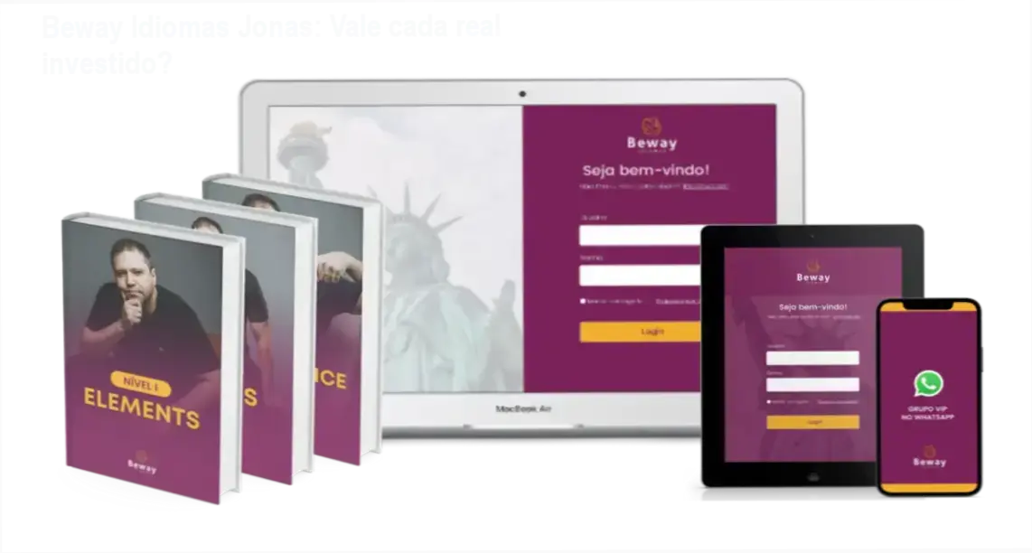 Beway Idiomas Jonas com garantia de 7 dias