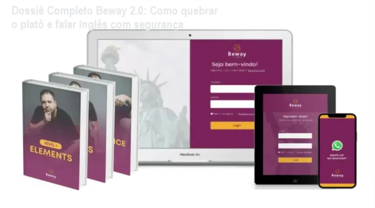 Beway IDIOMAS Jonas Prof. Inglês - metodologia exclusiva com bastidores e experiência prática