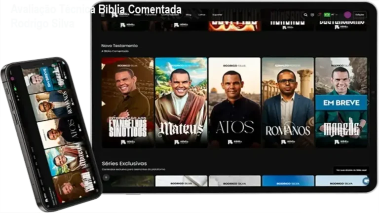 Bíblia Comentada Rodrigo Silva - Análise interna e tecnologia de I.A. aplicada ao estudo bíblico