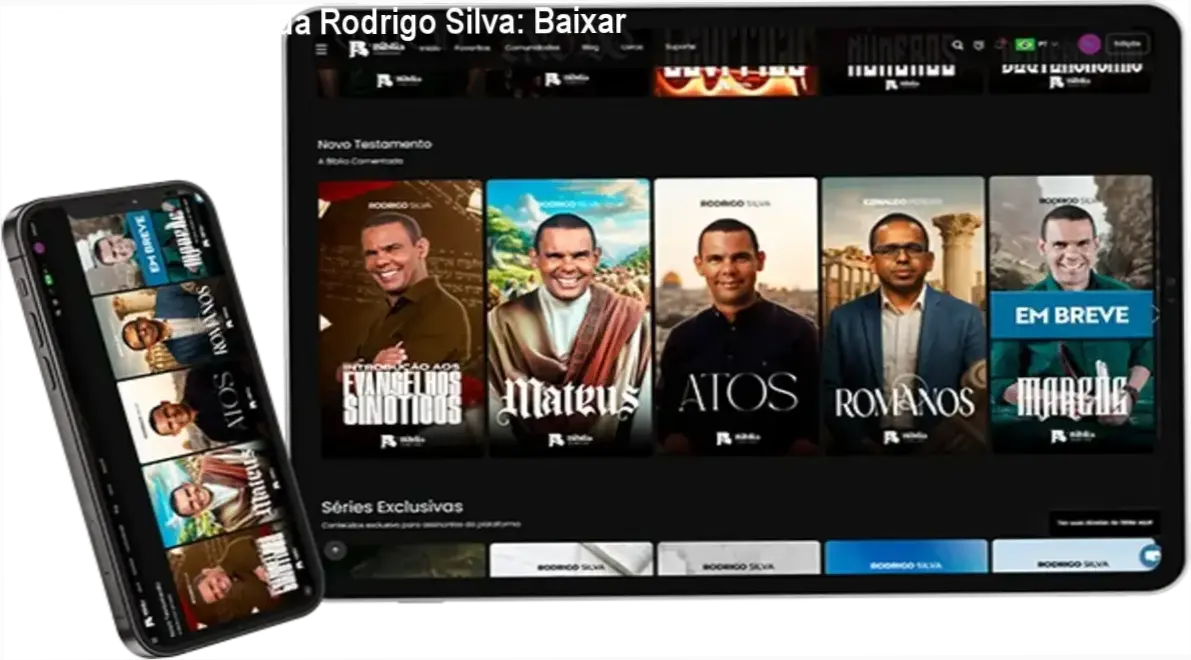 A Bíblia Comentada Rodrigo Silva, aplicativo exclusivo com inteligência artificial para estudo acadêmico das escrituras