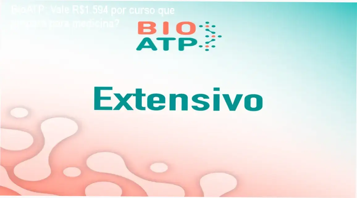 BioATP CURSOS LTDA: bastidores da metodologia de estudo focado em vestibular de medicina