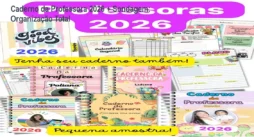Caderno da Professora 2026 + Sondagem: Organização Total