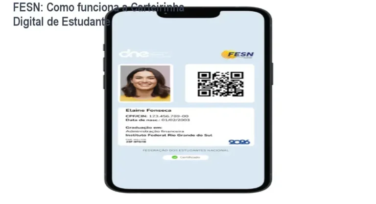 Carteirinha Nacional do Estudante Digital FESN: bastidores e funcionamento interno do app