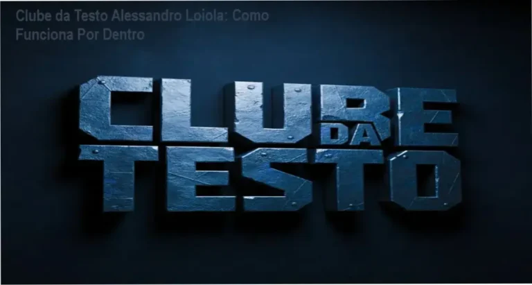Clube da Testo Alessandro Loiola bastidores e funcionamento interno do curso