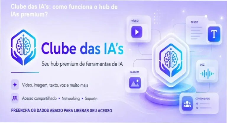 Clube das IA's bastidores e funcionamento interno do hub de inteligência artificial