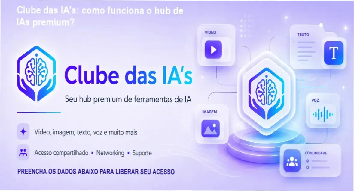 Clube das IA's bastidores e funcionamento interno do hub de inteligência artificial