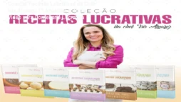 Coleção Receitas Lucrativas da Chef Ísis Alvarez: 13 Apostilas + 4h de Vídeo para Confeitaria Lucrativa