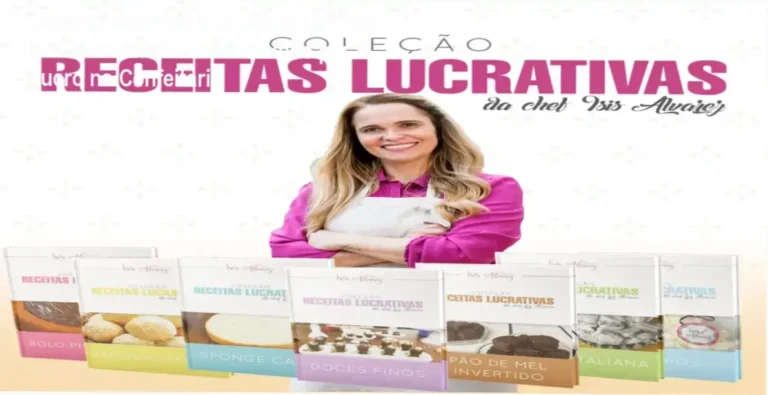 Coleção Receitas Lucrativas da Chef Ísis Alvarez | carreira na confeitaria