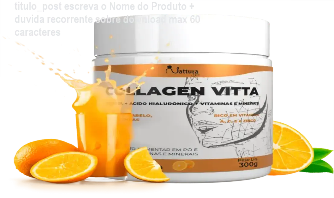Imagem do produto Collagen Vitta dissolvido em água