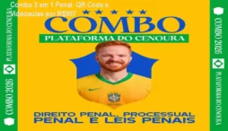 Combo 3 em 1 Penal: QR Code e Videoaulas por R$997