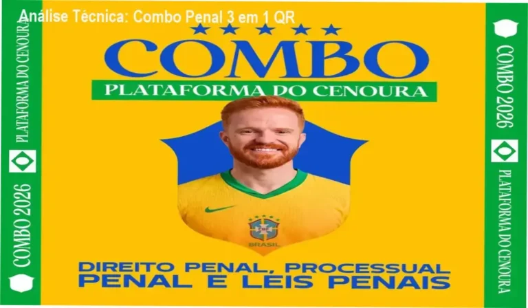 Combo Penal 3 em 1 MR revelando funcionamento do método QR em estúdio moderno