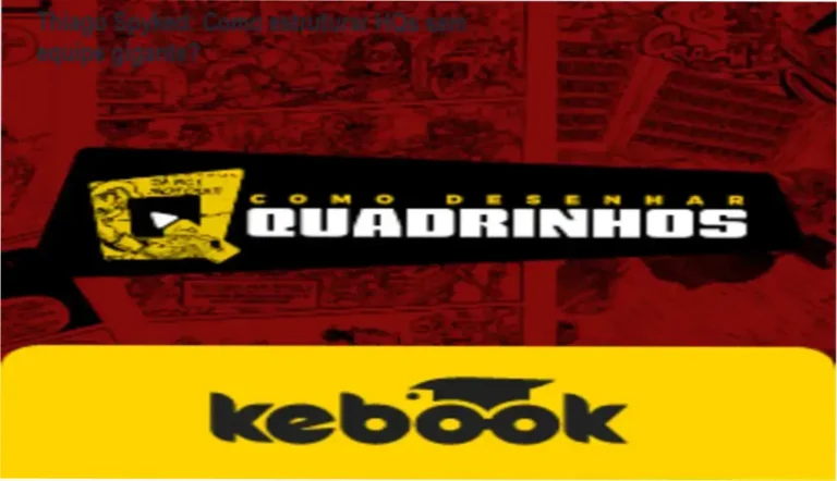 Como Desenhar Quadrinhos Thiago Spyked bastidores e funcionamento interno do método
