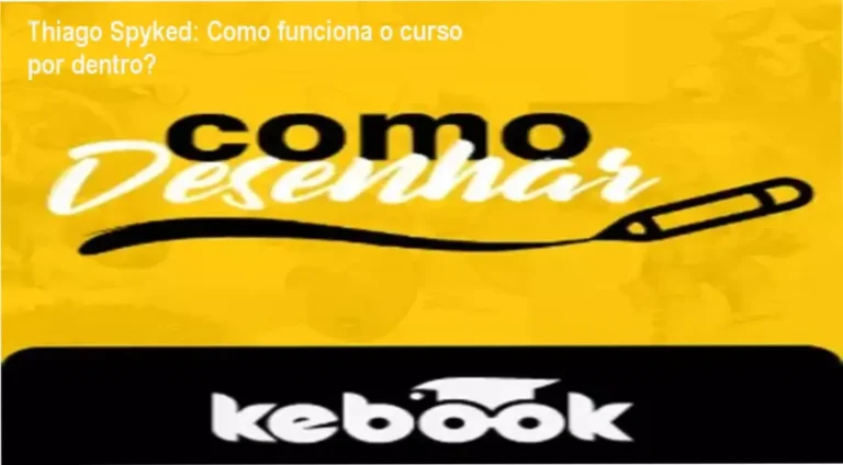 Como Desenhar Thiago Spyked bastidores e funcionamento interno do curso
