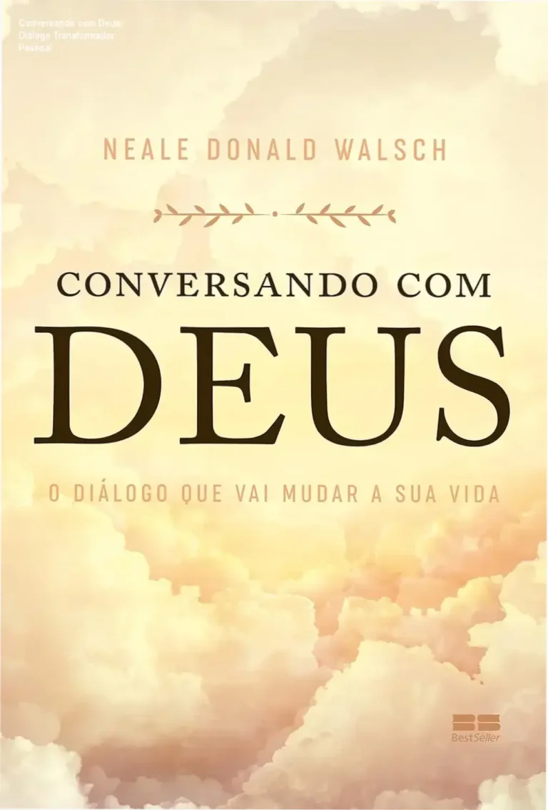 Capa do livro Conversando com Deus, edição brasileira com título destacado
