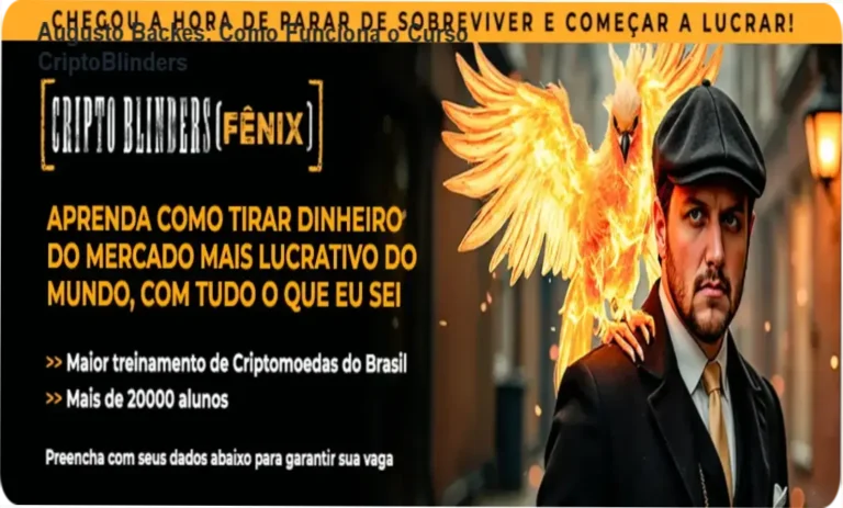 CriptoBlinders Augusto Backes bastidores e funcionamento interno do curso