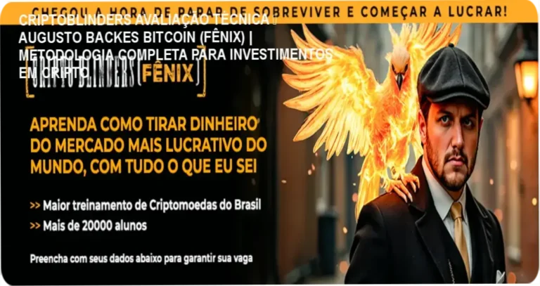 CRIPTOBLINDERS AUGUSTO BACKES FÊNIX – Bastidores, Método e Funcionamento Interno
