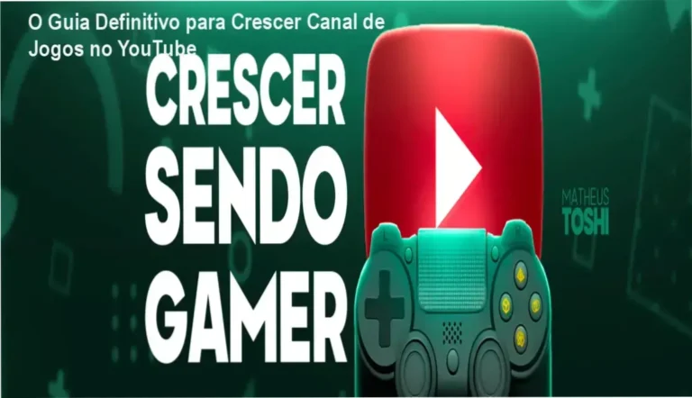 Crescer Sendo Gamer: Método step a step para explodir visualizações e monetizar canais gamer antes do AdSense