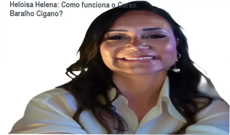 Curso de Baralho Cigano Heloisa Helena bastidores funcionamento visão interna
