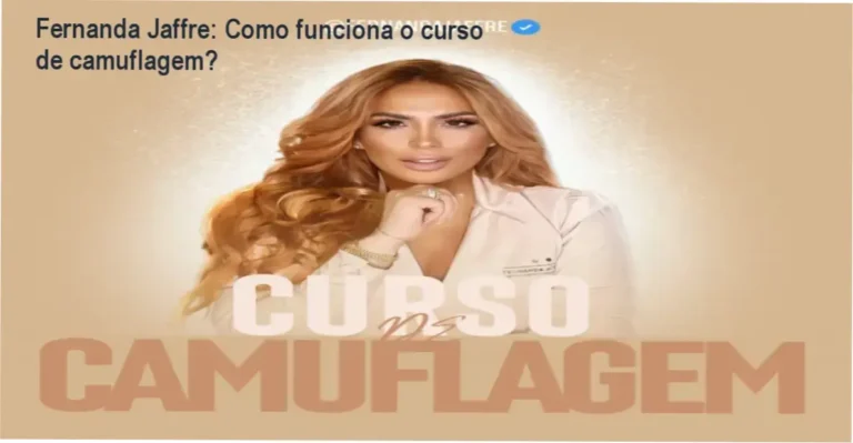 Curso de Camuflagem de Estrias e Cicatrizes Online Fernanda Jaffre bastidores e funcionamento interno