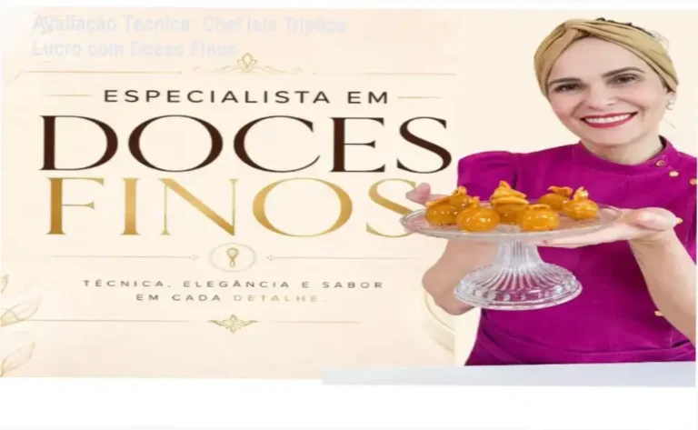 Chef Isis Treinamento Doces Finos: bastidores e visão interna
