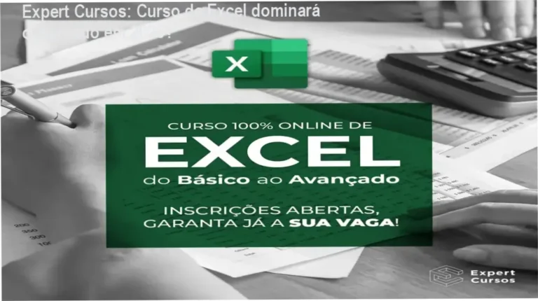 Curso de Excel Expert Cursos bastidores funcionamento visão interna