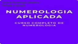 Curso de Numerologia Cabalística – Profissão e Aplicação
