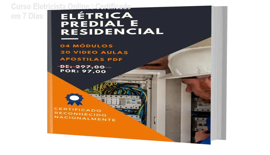 Curso Eletricista Online – Certificado em 7 Dias