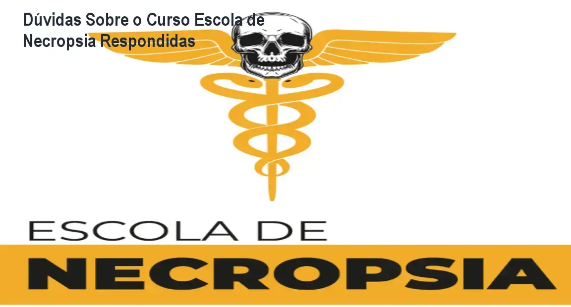 Guia técnico do Curso Escola de Necropsia: conteúdo digital completo com certificado.