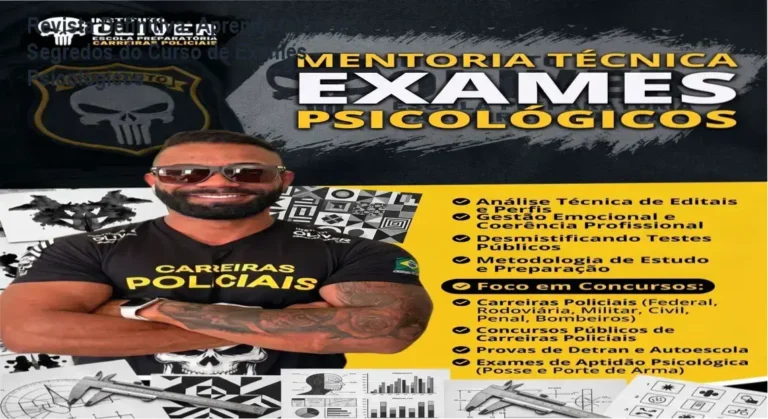Curso Seja Aprovado no Exame Psicológico - Revelando as estratégias de inteligência emocional para passar nos concursos