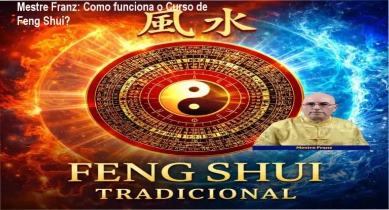 Curso de Feng Shui Tradicional Mestre Franz bastidores e funcionamento interno