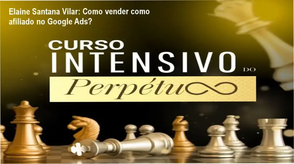 Curso Intensivo do Perpétuo Elaine Santana Vilar bastidores e funcionamento interno