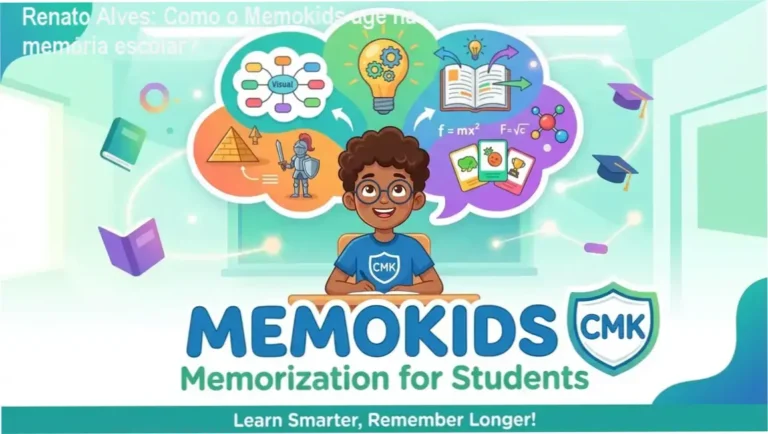 Curso Memokids Renato Alves bastidores funcionamento método memorização