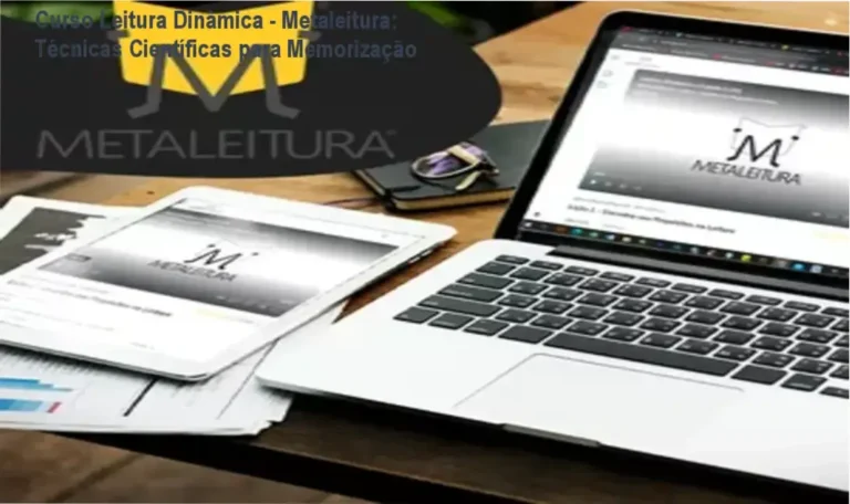 Curso Metaleitura: Técnicas de leitura dinâmica baseadas em neurociência, com estudo do método exclusivo de Renato Alves.