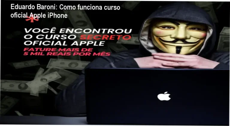 Curso oficial Apple para iPhone Eduardo Baroni bastidores e visão interna do treinamento