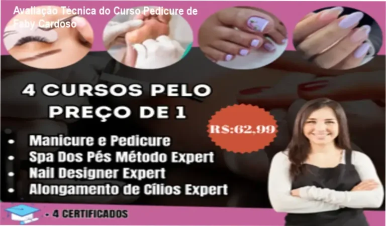 Curso Pedicure de Fabiana Cardoso: bastidores, avaliação técnica e experiência do aluno