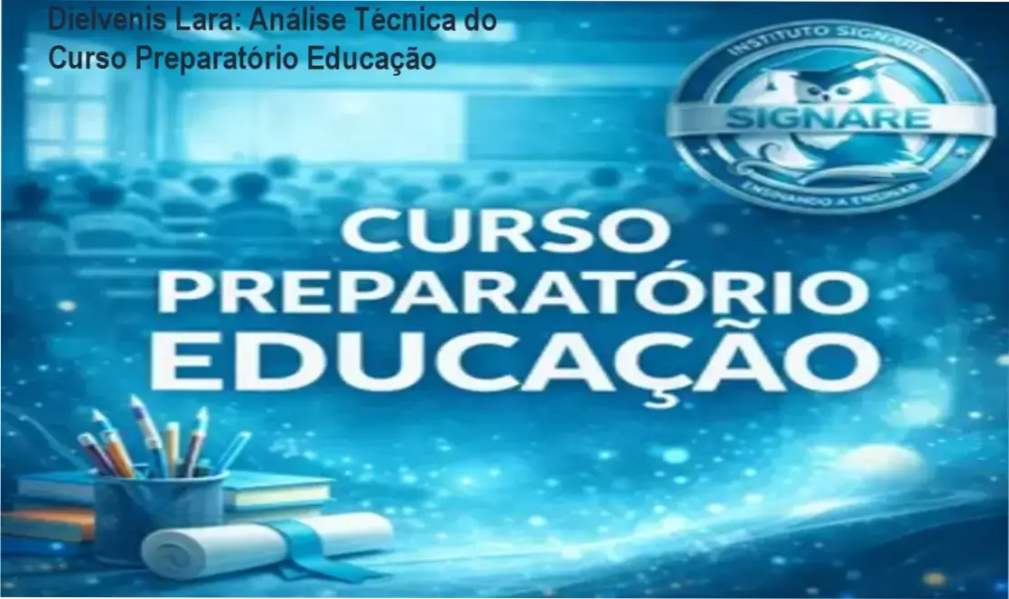Curso Preparatório Educação Dielvenis Lara bastidores funcionamento visão interna