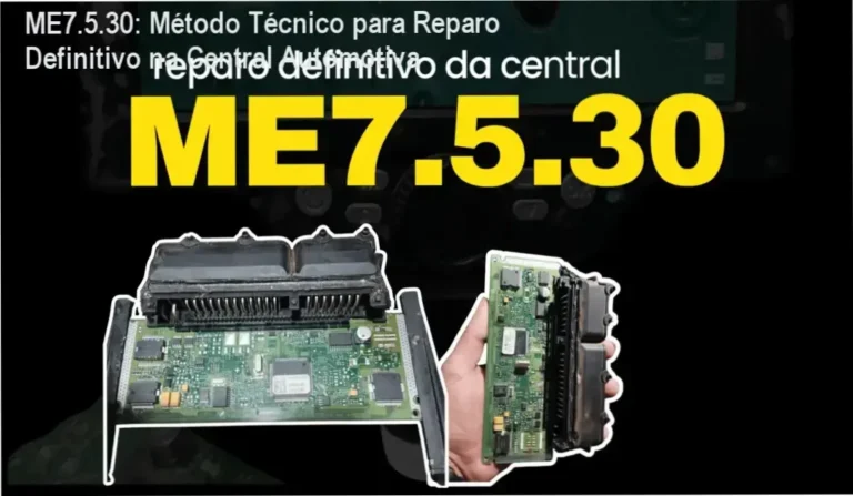 CURSO ME7.5.30 REPARO DEFINTIVO | empty cars with opportunity