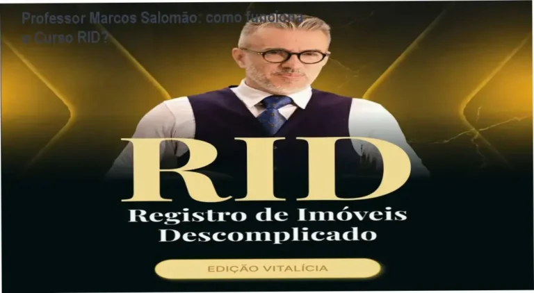 Curso Registro de Imóveis Descomplicado Professor Marcos Salomão bastidores e funcionamento interno