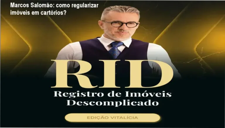 Curso Registro de Imóveis Descomplicado Professor Marcos Salomão bastidores e funcionamento interno