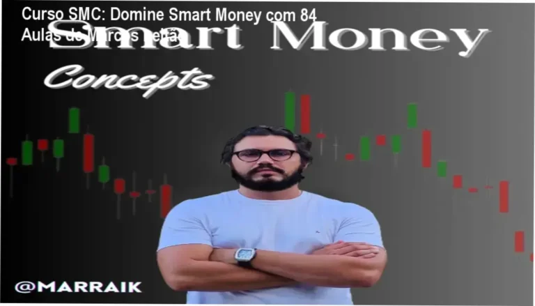 Curso Smart Money Concepts (SMC) - Marraik, bastidores e funcionamento do conteúdo completo para traders